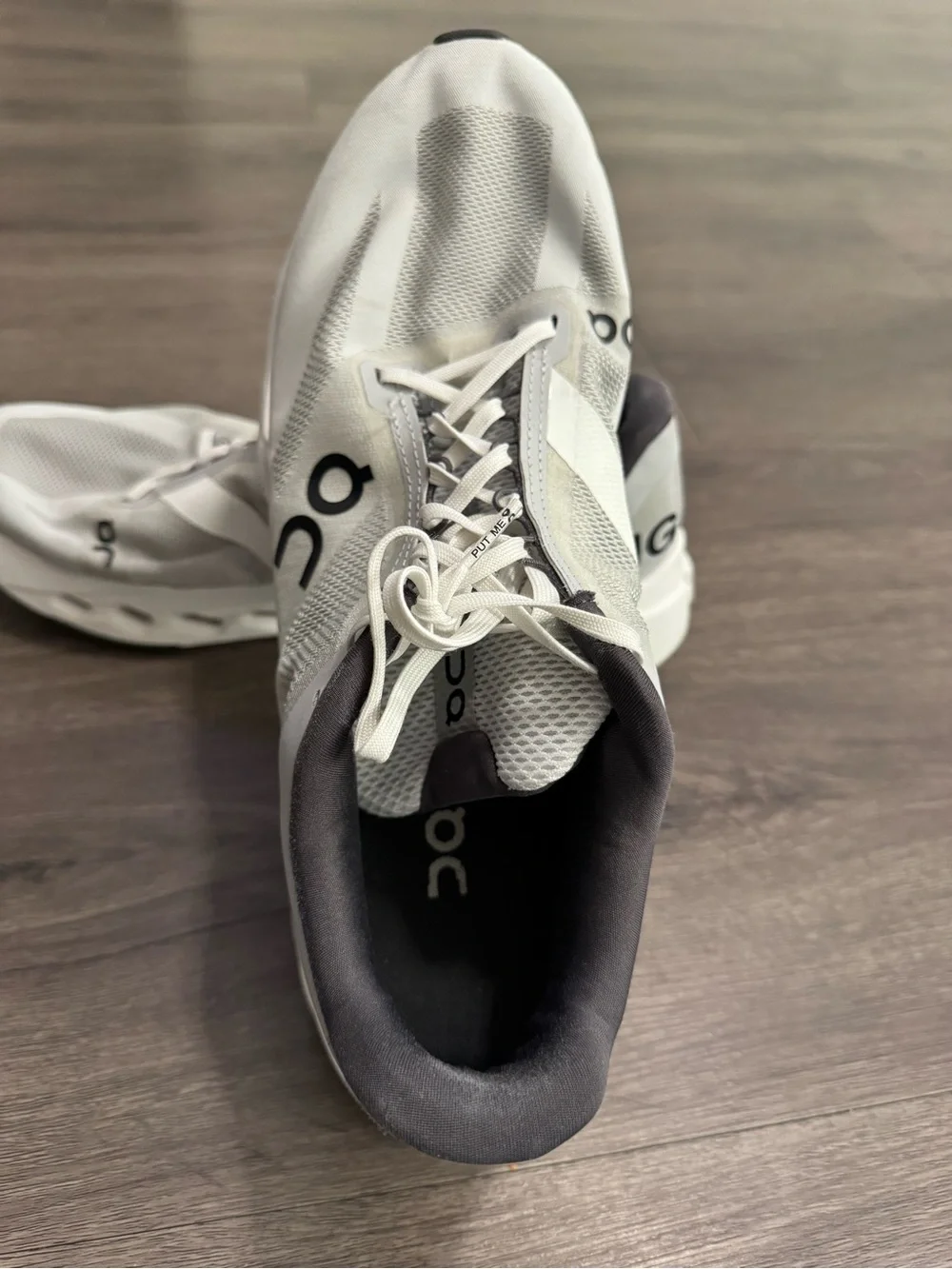 On Running Men’s Cloudswift Running Shoes - White and Black Accents